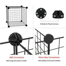 Load image into Gallery viewer, HiFuzzyPet Patchable Rabbit Cage with Ramp, 2-storey Bunny Cage with Playpen Indoor