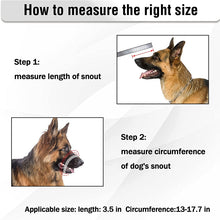 Load image into Gallery viewer, HiFuzzyPet Metal Dog Muzzle, Mouth Cover for Dogs Biting for Pant