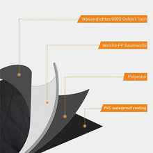 Load image into Gallery viewer, HiFuzzyPet Rear two-seater dirt-resistant dog car seat cover