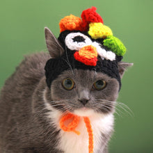 Load image into Gallery viewer, black halloween dog turkey hat