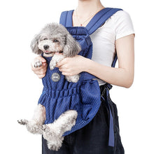 Load image into Gallery viewer, HiFuzzyPet Legs Out Front Dog Carrier Backpack for Traveling