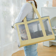 Load image into Gallery viewer, HiFuzzyPet Breathable Mesh Cat Carrier Bag Pet Handbag