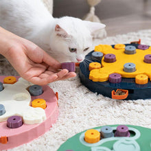 Load image into Gallery viewer, HiFuzzyPet Cat Food Puzzle Feeder, Cat Treats Puzzle Toys