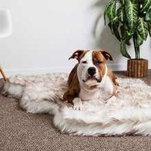 Load image into Gallery viewer, HiFuzzyPet Faux Fur Orthopedic Dog Rug