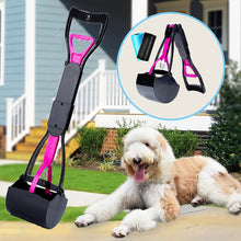 Load image into Gallery viewer, HiFuzzyPet Folding Dog Pooper Scooper With Long Handle