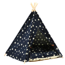 Load image into Gallery viewer, HiFuzzyPet Pet Teepee Dog & Cat Bed with Cushion