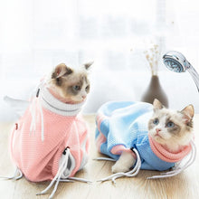 Load image into Gallery viewer, HiFuzzyPet Adjustable Mesh Cat Bath Bag
