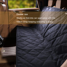 Load image into Gallery viewer, HiFuzzyPet Rear two-seater dirt-resistant dog car seat cover