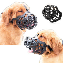 Load image into Gallery viewer, HiFuzzyPet Basket Dog Muzzle with Movable Cover