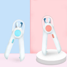Load image into Gallery viewer, HiFuzzyPet Professional Safe Dog Nail Clippers with LED Lights