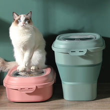 Load image into Gallery viewer, HiFuzzyPet Expandable Large Dog Food Storage Container