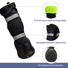 Load image into Gallery viewer, wide collar dog boots details