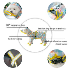 Load image into Gallery viewer, dog raincoat detail