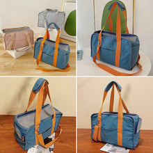 Load image into Gallery viewer, HiFuzzyPet Canvas Cat Carrier Bags with Pocket, Pet Carrier Purse