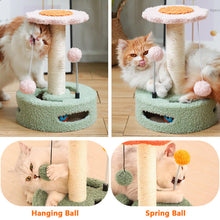 Load image into Gallery viewer, HiFuzzyPet Cute Sunflower Cat Tree for Scratching Climbing & Sleeping