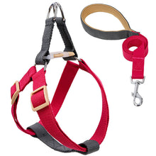 Load image into Gallery viewer, HiFuzzyPet Adjustable Nylon No Pull Dog Harness & Leash
