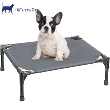 Load image into Gallery viewer, HiFuzzyPet Elevated Dog Bed Dog Cot with Mesh Center