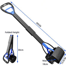 Load image into Gallery viewer, HiFuzzyPet Folding Dog Pooper Scooper With Long Handle