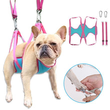Load image into Gallery viewer, HiFuzzyPet Breathable Dog Grooming Hommack, Pet Hammock Restraint Bag