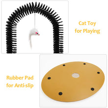Load image into Gallery viewer, HiFuzzyPet Cat Arch Self Groomer Brush with Scratcher Pad