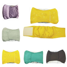Load image into Gallery viewer, HiFuzzyPet Washable Male Dog Belly Band, 3-Pack