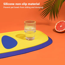 Load image into Gallery viewer, HiFuzzyPet Silicone Dog & Cat Food Mat with Edges Lip