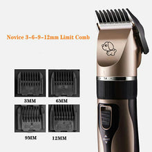 Load image into Gallery viewer, HiFuzzyPet Rechargeable Professional Dog Hair Clippers