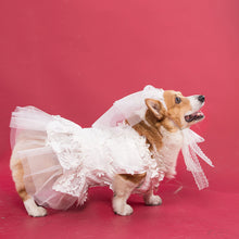 Load image into Gallery viewer, HiFuzzyPet Dog Tuxedo Costume & Dress for Wedding