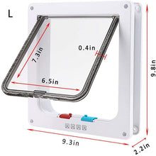 Load image into Gallery viewer, HiFuzzyPet Flap Door Compatible Install On Walls & Windows