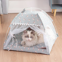 Load image into Gallery viewer, HiFuzzyPet Stylish Sunshade Pet Cats Tent Bed