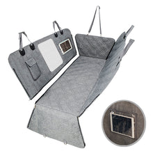 Load image into Gallery viewer, HiFuzzyPet Detachable Waterproof Dog Car Backseat Cover Against Dirt and Pet Fur