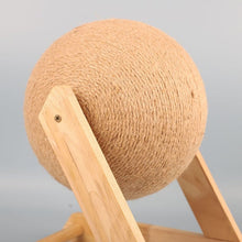 Load image into Gallery viewer, HiFuzzyPet Natural Sisal Rope Cat Scratching Ball Toy