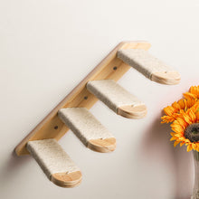 Load image into Gallery viewer, HiFuzzyPet Cat Wall Shelves, Four Step Cats Stairway