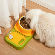 Load image into Gallery viewer, HiFuzzyPet Cat Bowls Water and Food Bowl Set, 2 in 1