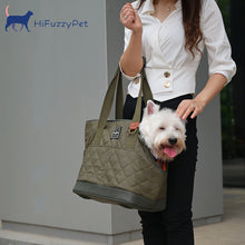 Load image into Gallery viewer, HiFuzzyPet Stylish Soft-Sided Dog Purse, Pet Tote Bag