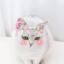 Load image into Gallery viewer, HifuzzyPet Pearls Dog Collar For Pets Wedding Birthday Party