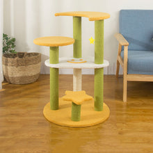 Load image into Gallery viewer, HiFuzzyPet Cat Tree With Scratching Post, Cat Tower For Indoor
