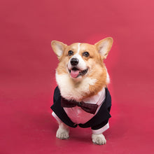 Load image into Gallery viewer, HiFuzzyPet Dog Tuxedo Costume & Dress for Wedding