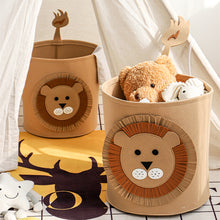 Load image into Gallery viewer, HiFuzzyPet Felt Dog Toy Basket, Pet Toys Storage Bin