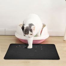 Load image into Gallery viewer, HiFuzzyPet Cat Litter Mat Waterproof Double-Layer Foldable