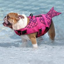 Load image into Gallery viewer, HiFuzzyPet Shark Fin Dog Life Jacket for Swimming