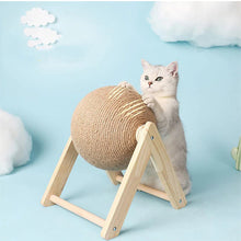 Load image into Gallery viewer, HiFuzzyPet Natural Sisal Rope Cat Scratching Ball Toy