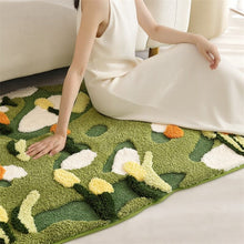 Load image into Gallery viewer, 3D Moss Rug Hand Tufted Wool Pet Rug for Living Room