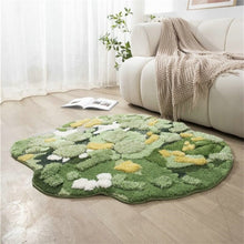 Load image into Gallery viewer, 3D Moss Rug Hand Tufted Wool Pet Rug for Living Room