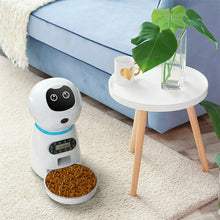 Load image into Gallery viewer, HiFuzzyPet Intelligent Voice Automatic Timing Pet Feeder