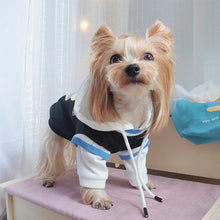 Load image into Gallery viewer, HiFuzzyPet Stitching Dog Hoodie Fake Two Pieces