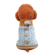 Load image into Gallery viewer, HiFuzzyPet Turtleneck Dog Sweater Warm Cute Dog Clothes