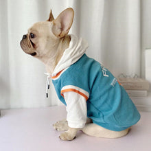 Load image into Gallery viewer, HiFuzzyPet Stitching Dog Hoodie Fake Two Pieces