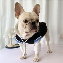 Load image into Gallery viewer, HiFuzzyPet Stitching Dog Hoodie Fake Two Pieces