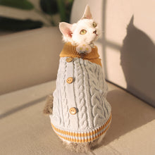 Load image into Gallery viewer, HiFuzzyPet Turtleneck Dog Sweater Warm Cute Dog Clothes